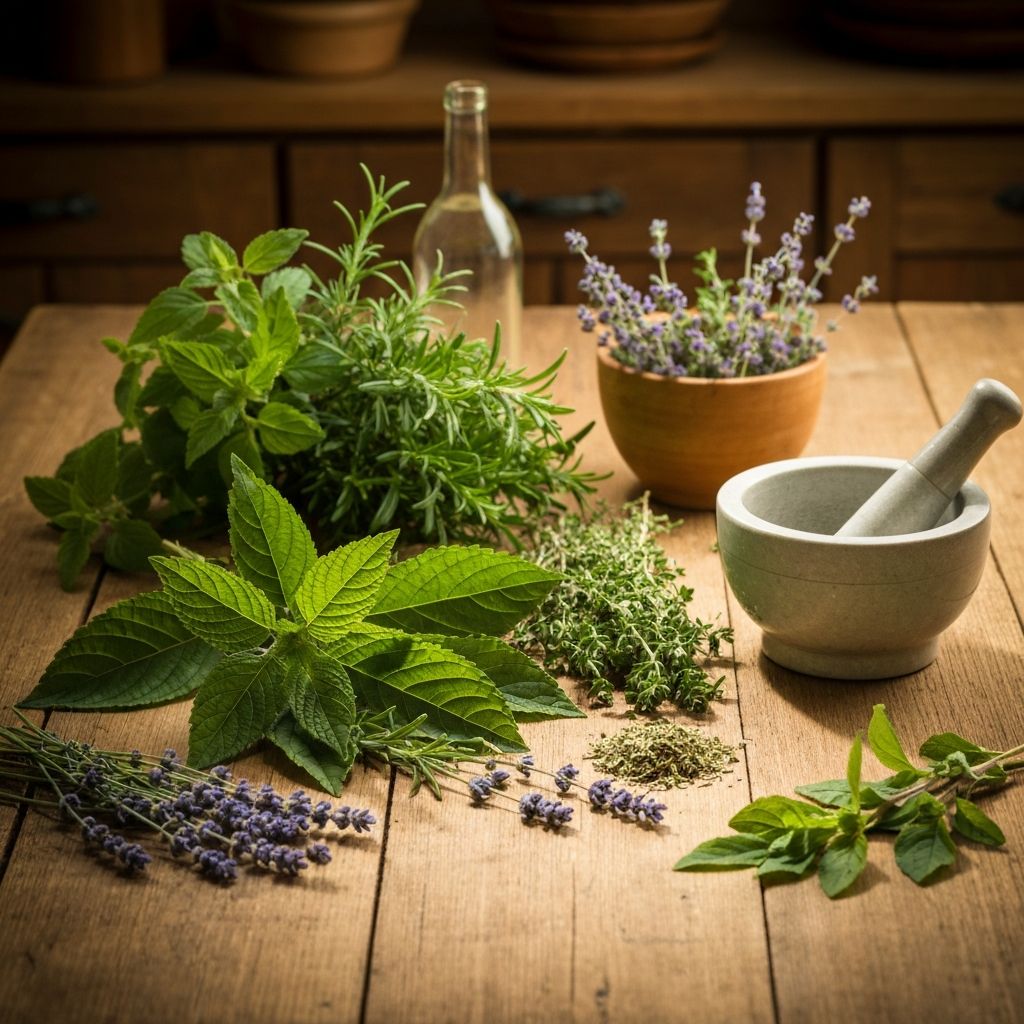 Kräuter und Pflanzen